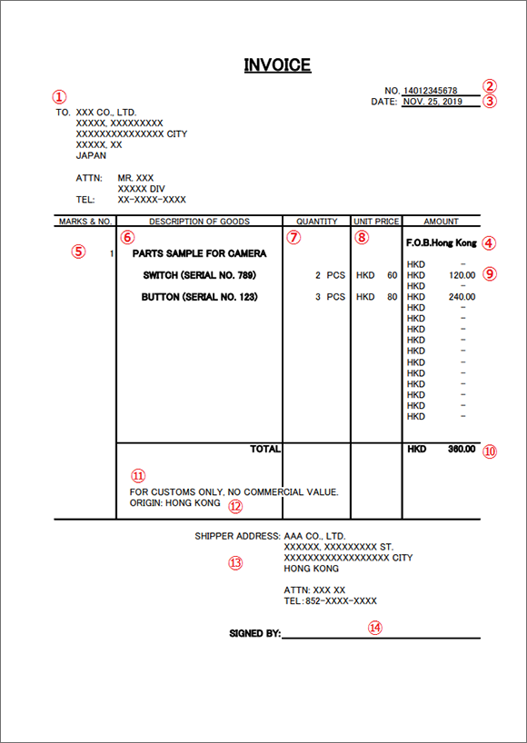 Invoice